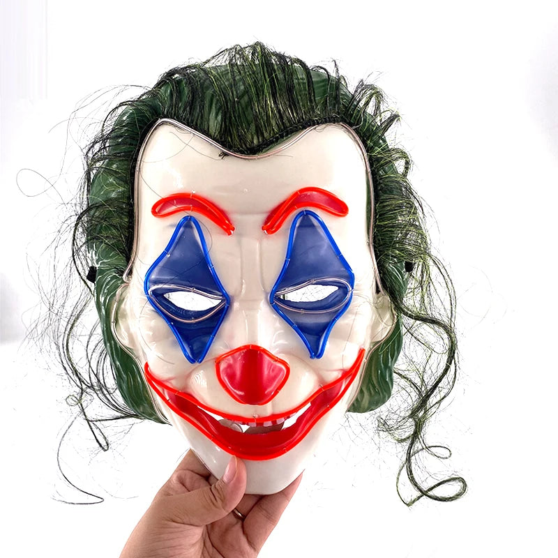 EL Light-Up Halloween Mask – 3 Lighting Modes