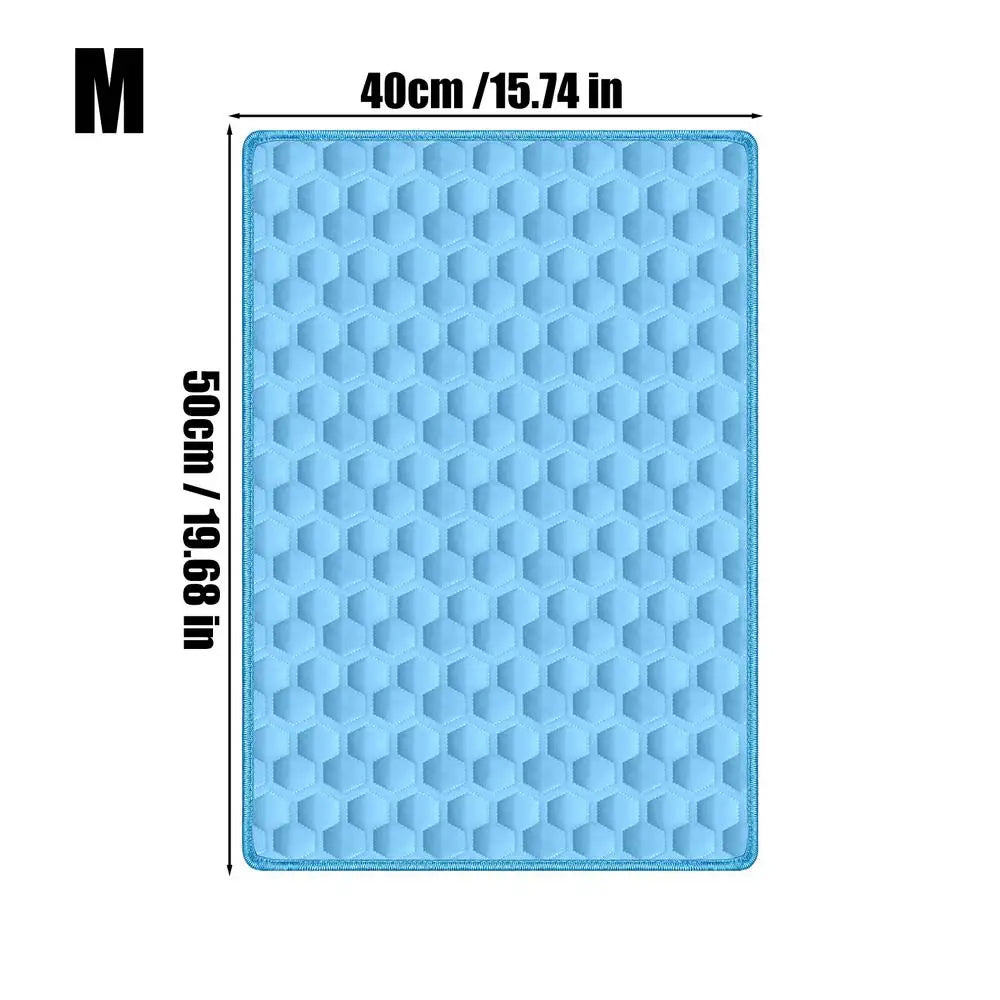 Pet Cooling Mat Summer Dog Cold Bed Extra Large For Small Big Dogs Pet Accessories Cat Durable Blanket Sofa Cat Ice Pad Blanket