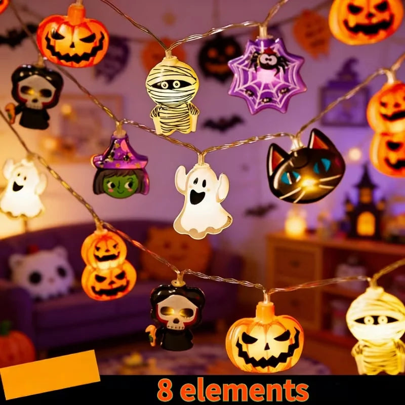 Halloween Character String Lights – 10, 20 or 30 LEDs