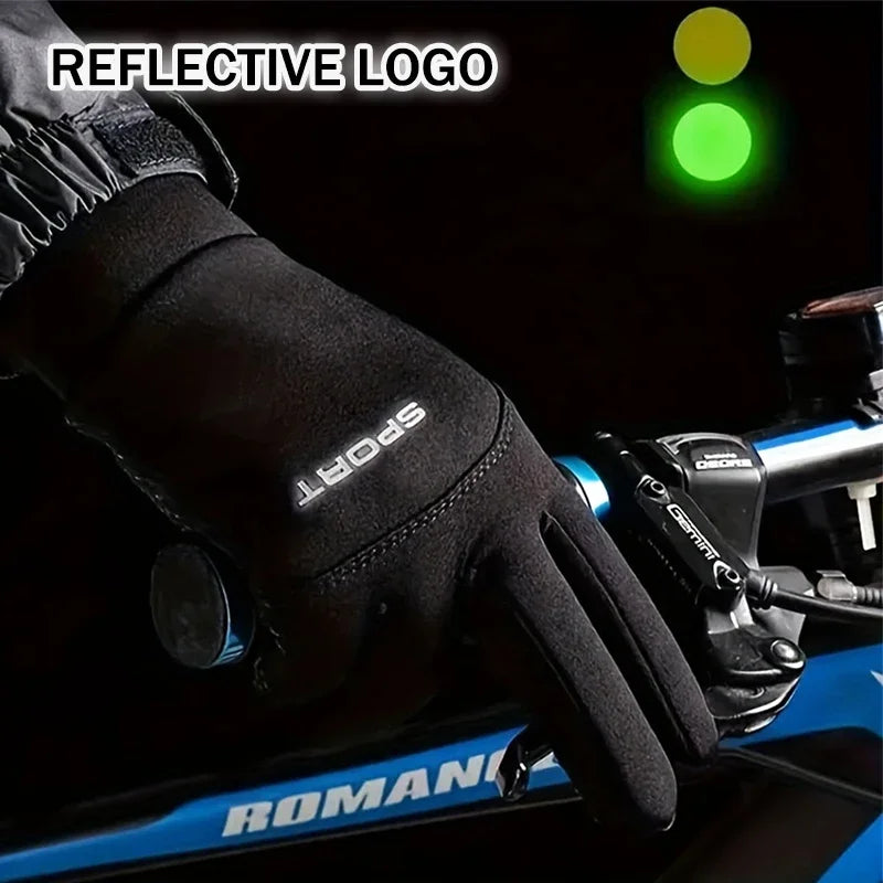 Unisex Winter Touchscreen Gloves – Black or Gray