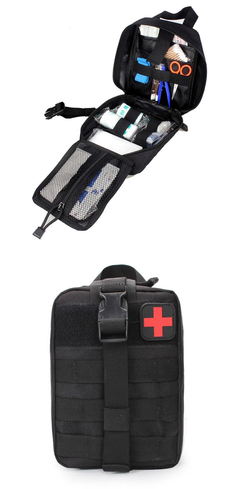Tactical Molle First Aid Pouch – EDC Waist Pack for Hunting, Camping & Outdoor Use