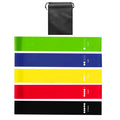 Home training yoga sport resistance bands Fitness Elastic Resistance Bands Stretching Pilates Crossfit Workout Gym Equipment