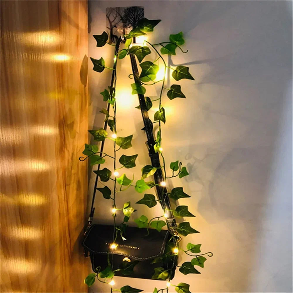 2/5/10M Solar Sunflower Light String Outdoor Fairy Lamp 8 Mode Artificial Plant Leaf for Wedding Camping Garden Fence Decoration