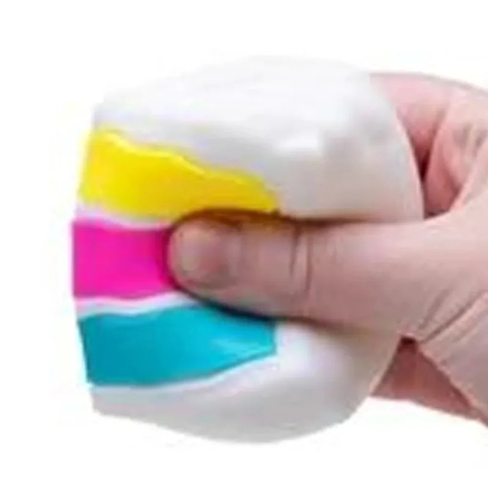 Rainbow Layer Cake Squeeze Fidget Toy