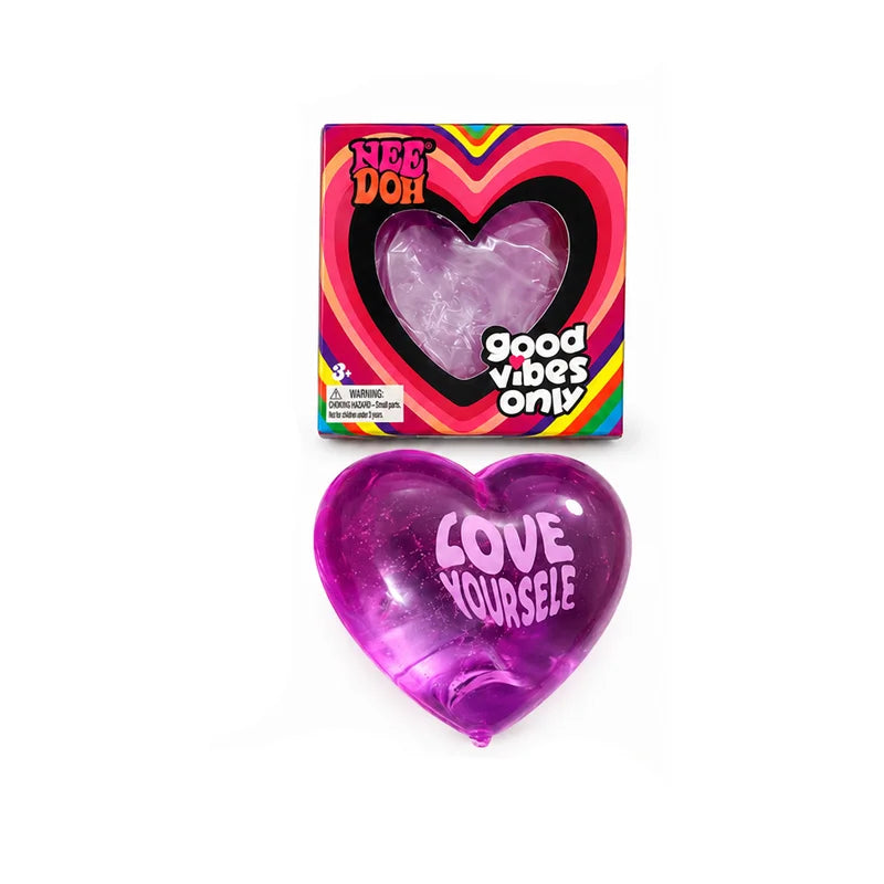 Heart-Shaped Squishy Fidget Toy