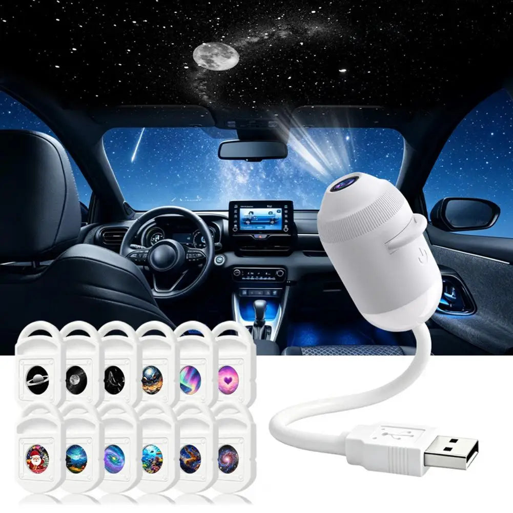 USB Star Projector & Night Light – 3 to 24 Slides
