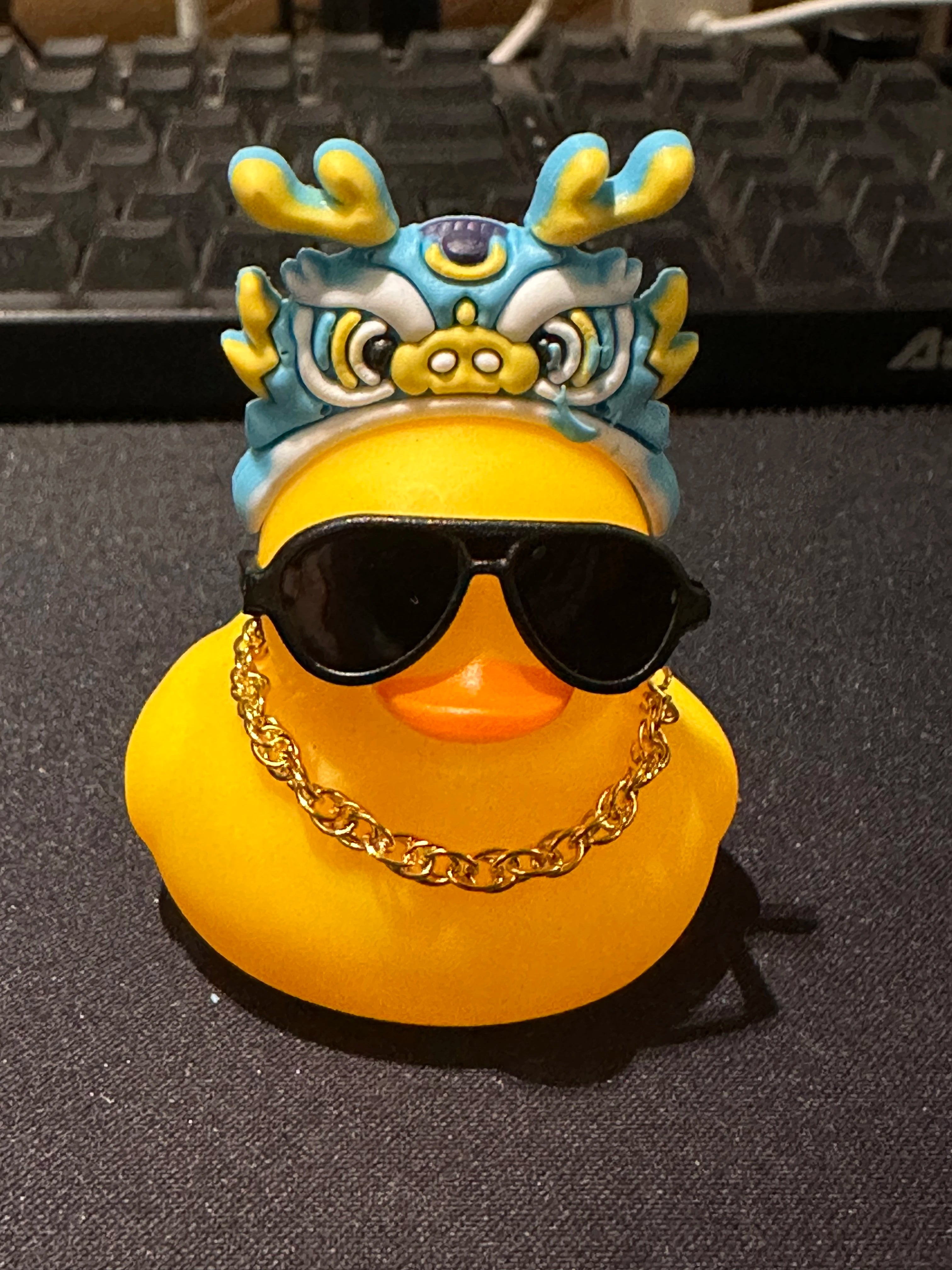 Car Rubber Duck Car Duck Decoration Dashboard Car Ornament for Car Dashboard Decoration Accessories