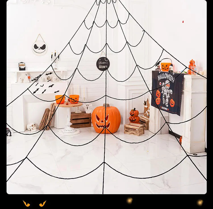 Halloween Spider & Web Decorations – Individual Options