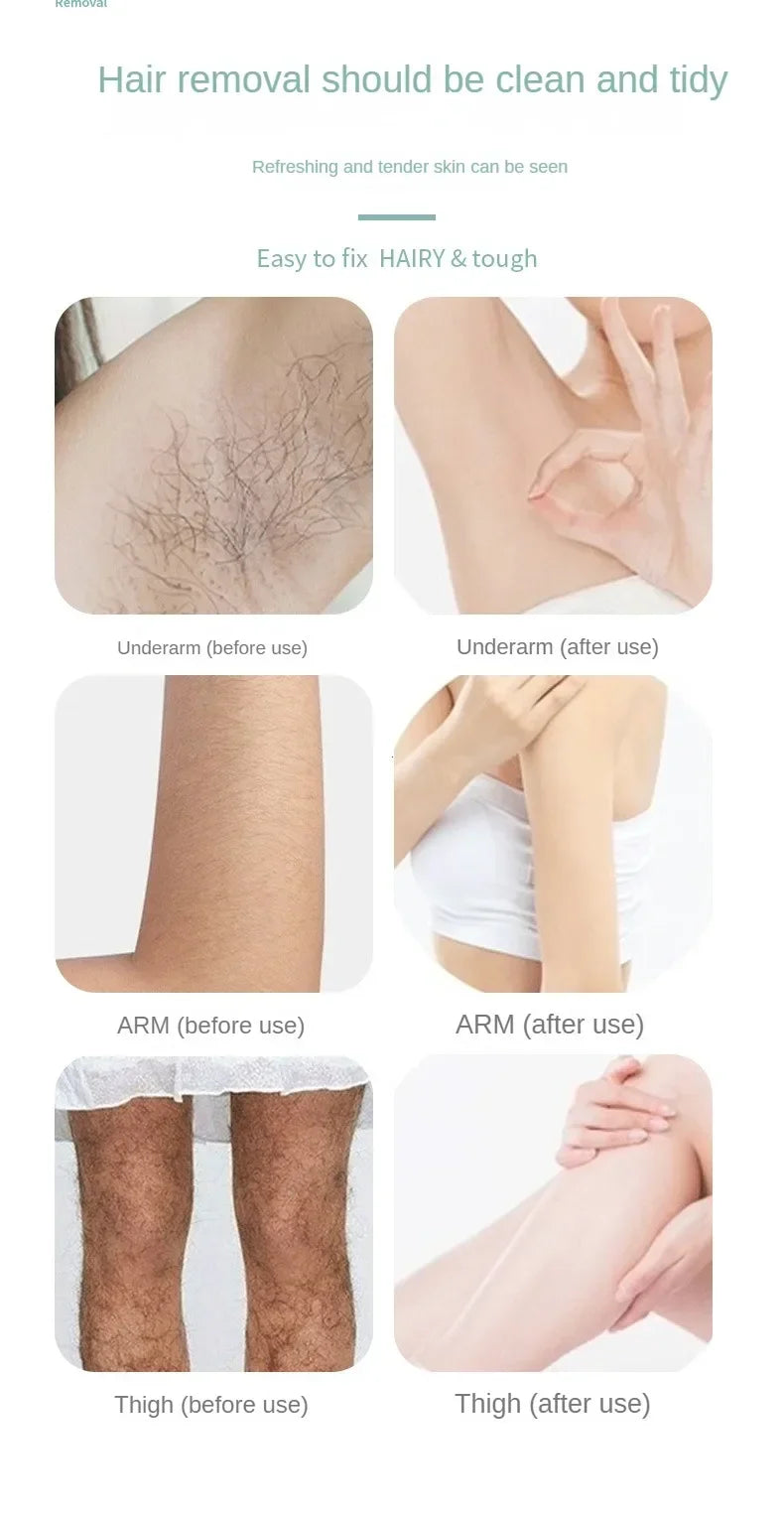 Women's Compact Battery-Powered Body Shaver