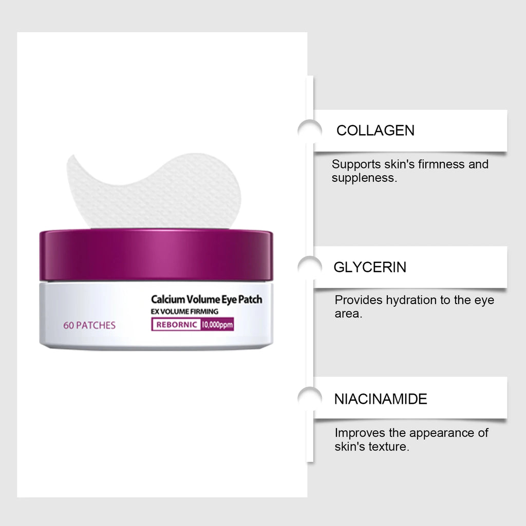Calcium Anti-Aging Skincare Set – B12 Spicule Serum, Eye Patches & Multi Balm, Fades Fine Lines & Dark Circles