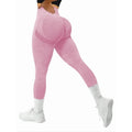 Women's High-Waisted Seamless Stretch Leggings