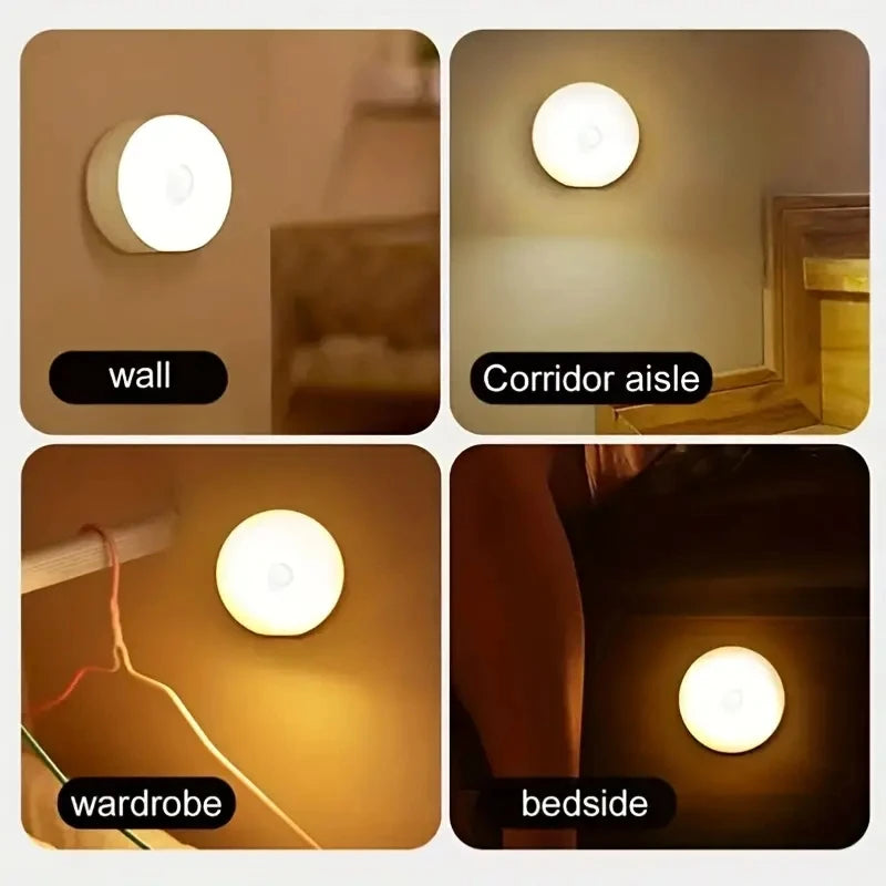 Rechargeable Motion-Sensor LED Night Light