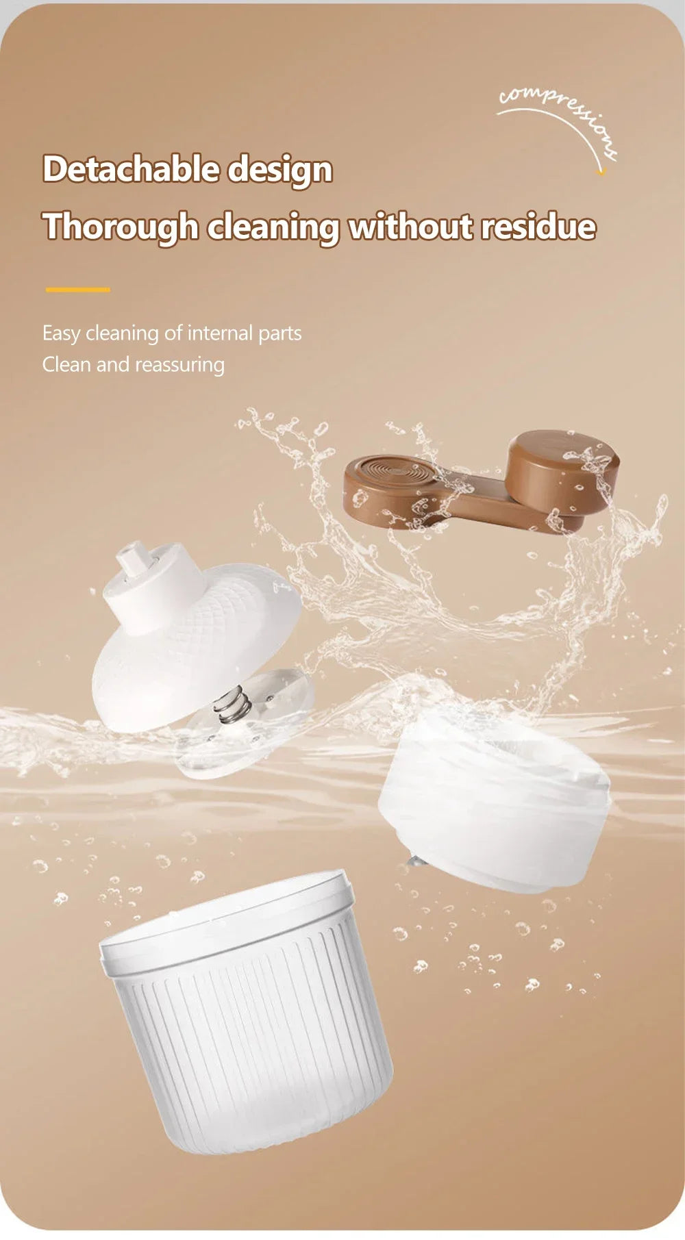 Manual Hand-Crank Ice Crusher – Portable Shaved Ice & Smoothie Maker, Non-Slip Base, Easy to Clean