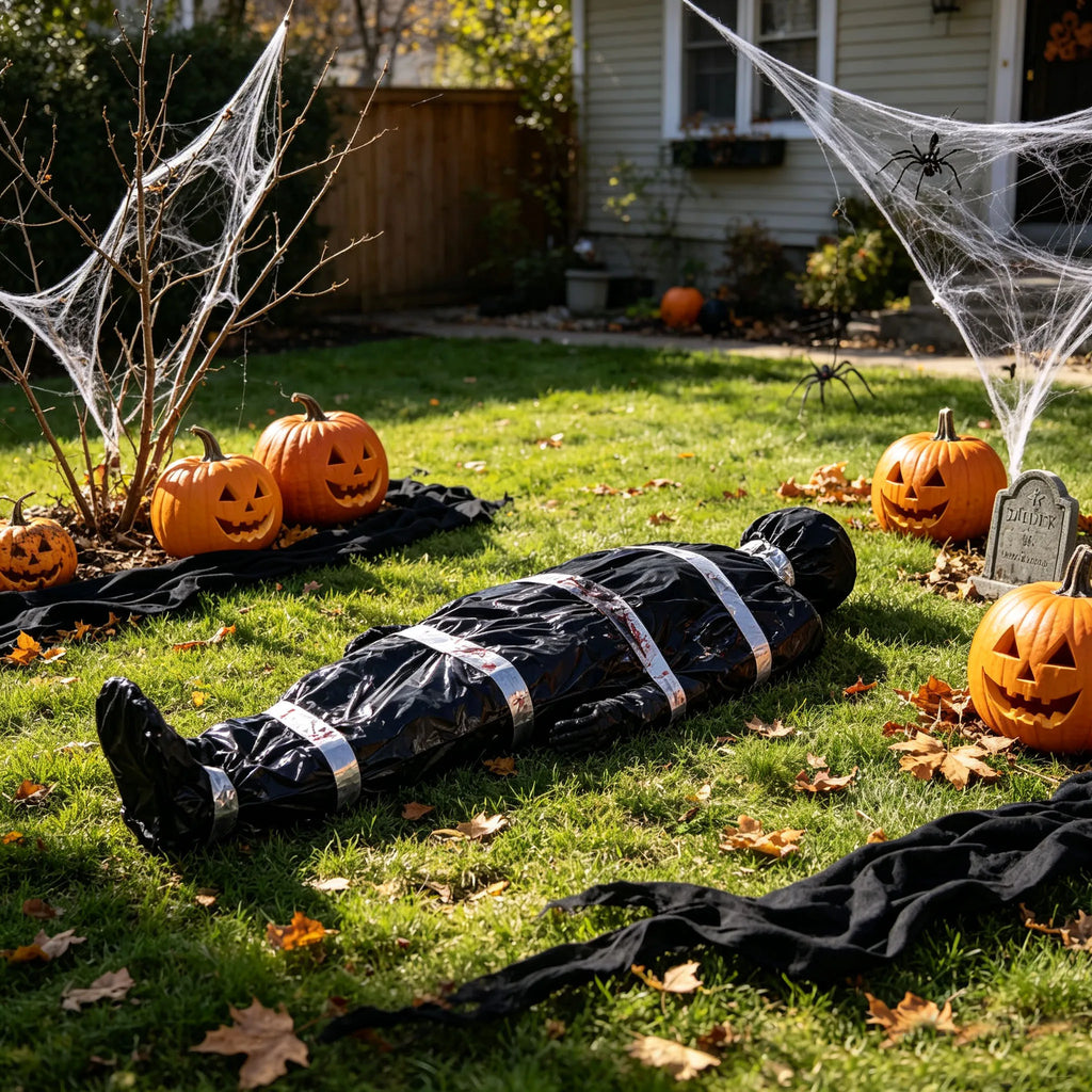 Halloween Body Bag Prop – Assembly Required