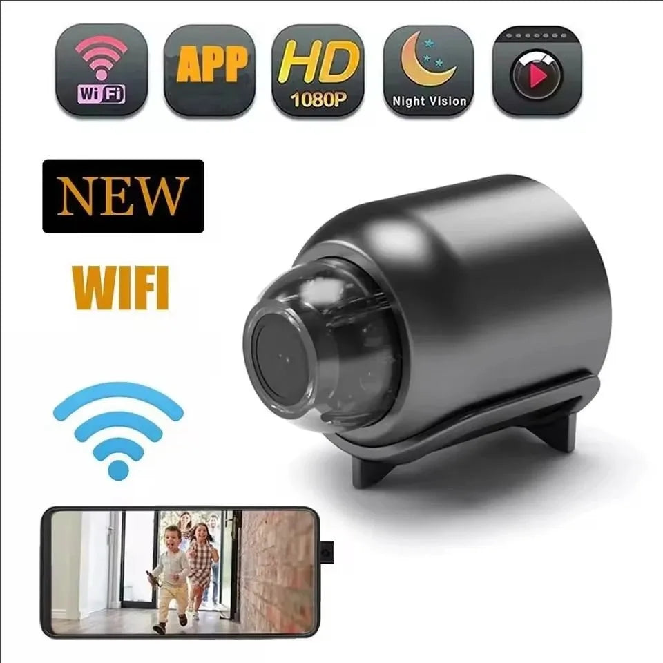 X5 Mini Wi-Fi Camera – Black, Listed 1080p