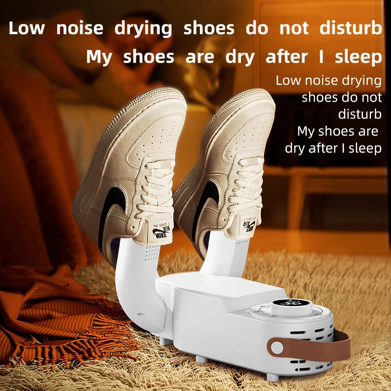 HOMEFISH Shoe Dryer with Timer – 220V EU Plug