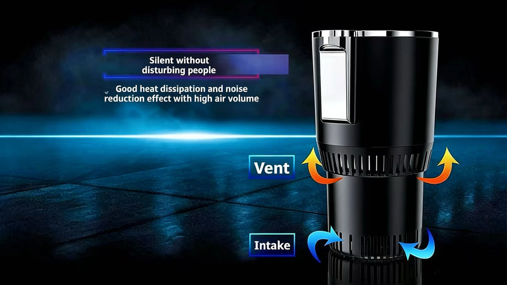 12V Car Beverage Warmer & Cooler Cup Holder