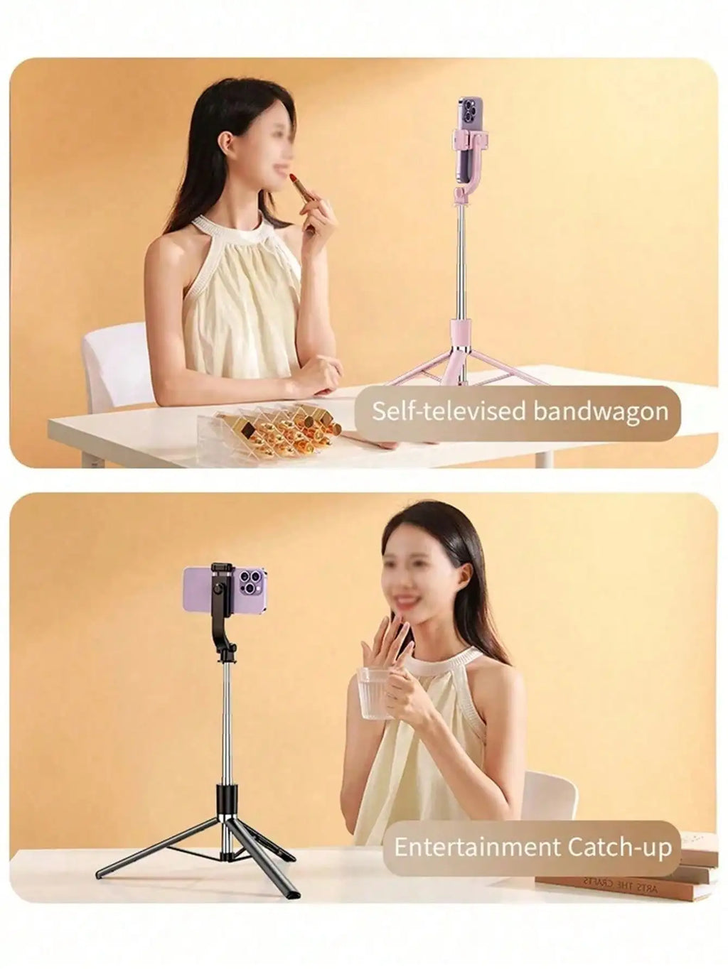 67-Inch Extendable Selfie Stick & Phone Tripod
