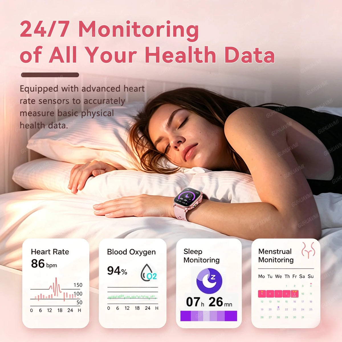 Bluetooth Calling Smartwatch with LED Flashlight