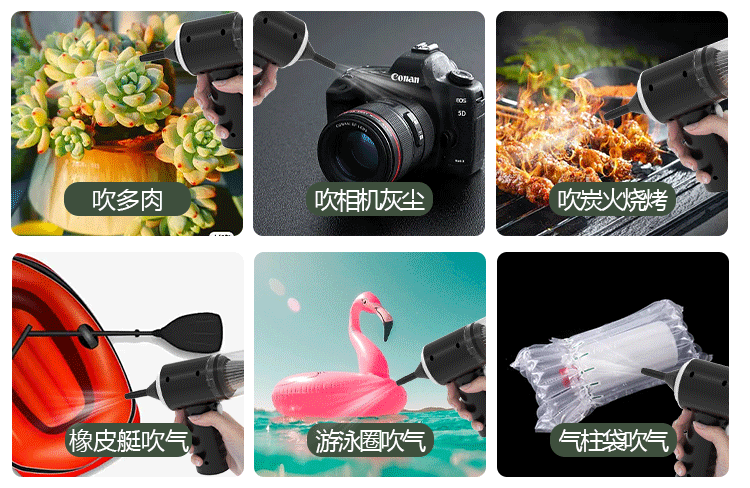 Mini Cordless Car Vacuum & Blower