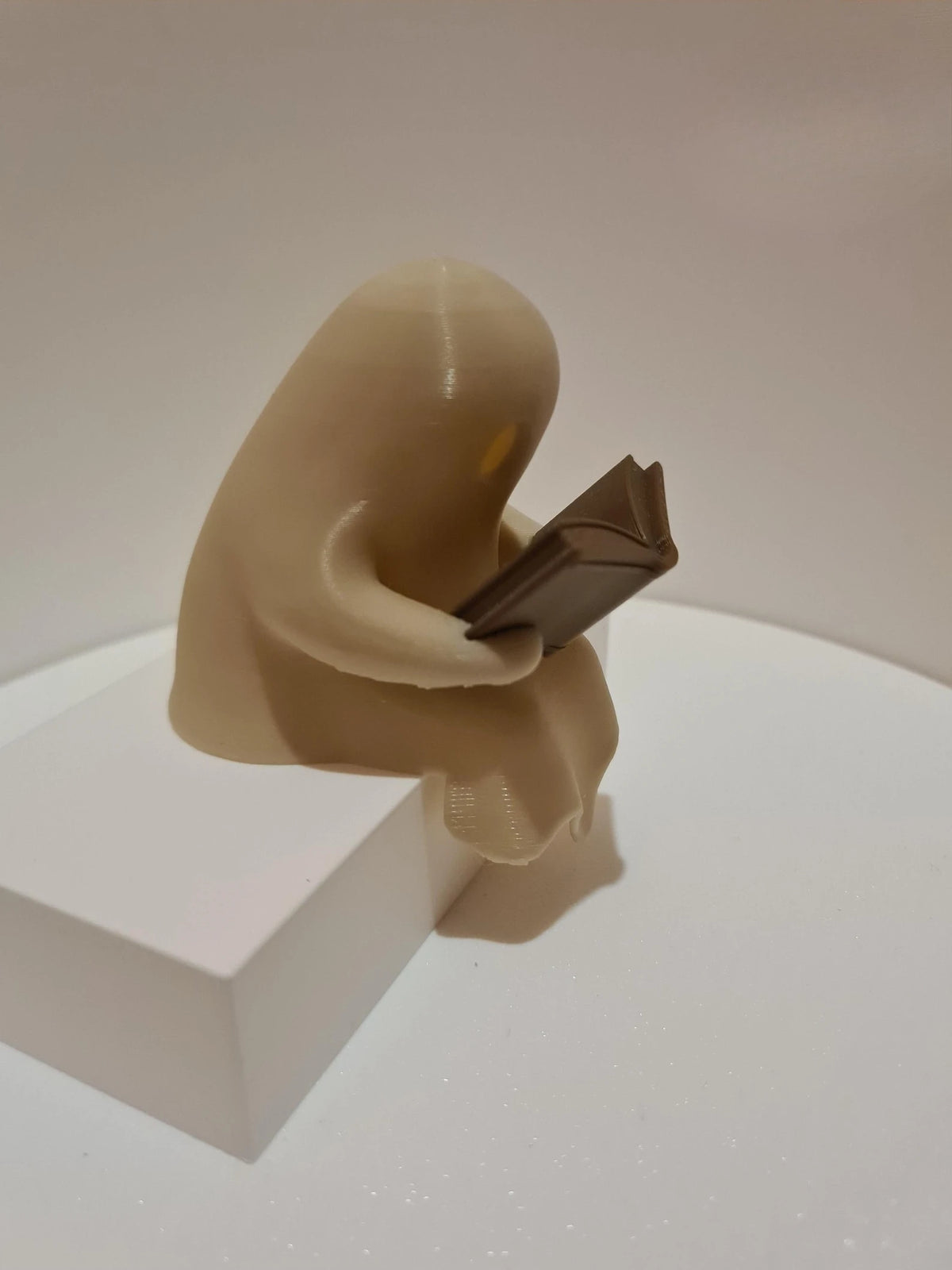 Reading Ghost Shelf-Sitter with Flickering Light