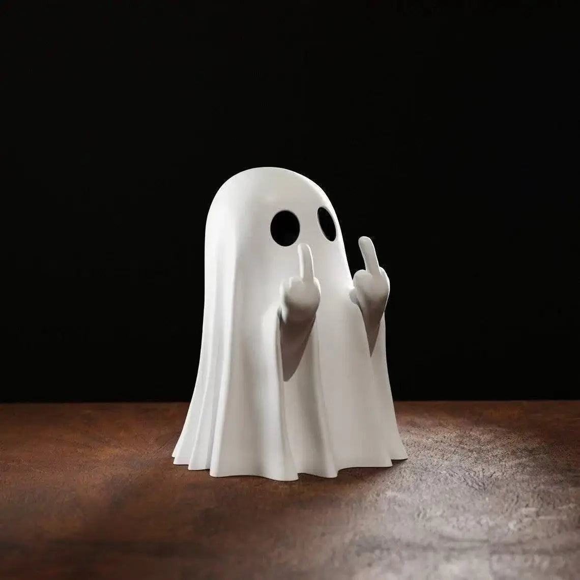 Reading Ghost Shelf-Sitter with Flickering Light