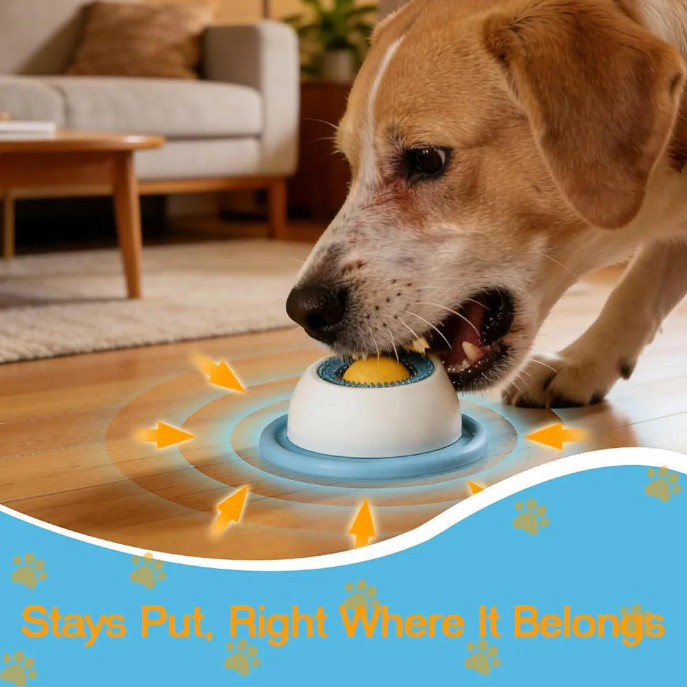 Dog Cat Licks Liquid Food Liquid Food Slow Feeder Lick Mats Non-Slip Licking Bowl Enrichment for Dog Calming & Anxiety Relief