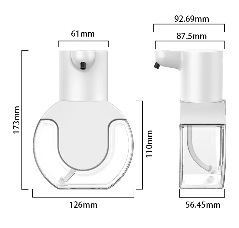 Touchless Rechargeable Soap Dispenser – 14.2 fl oz, Foam or Gel