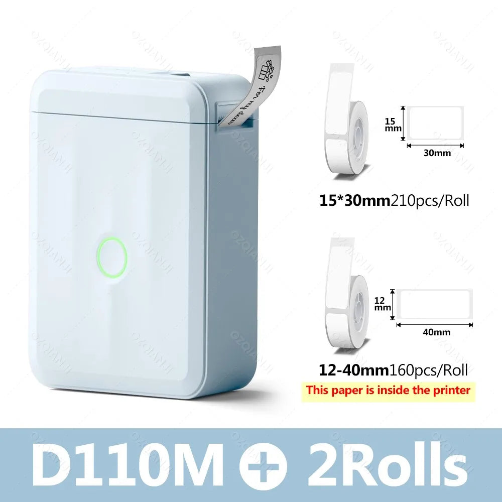 NIIMBOT D110M Bluetooth Thermal Label Maker