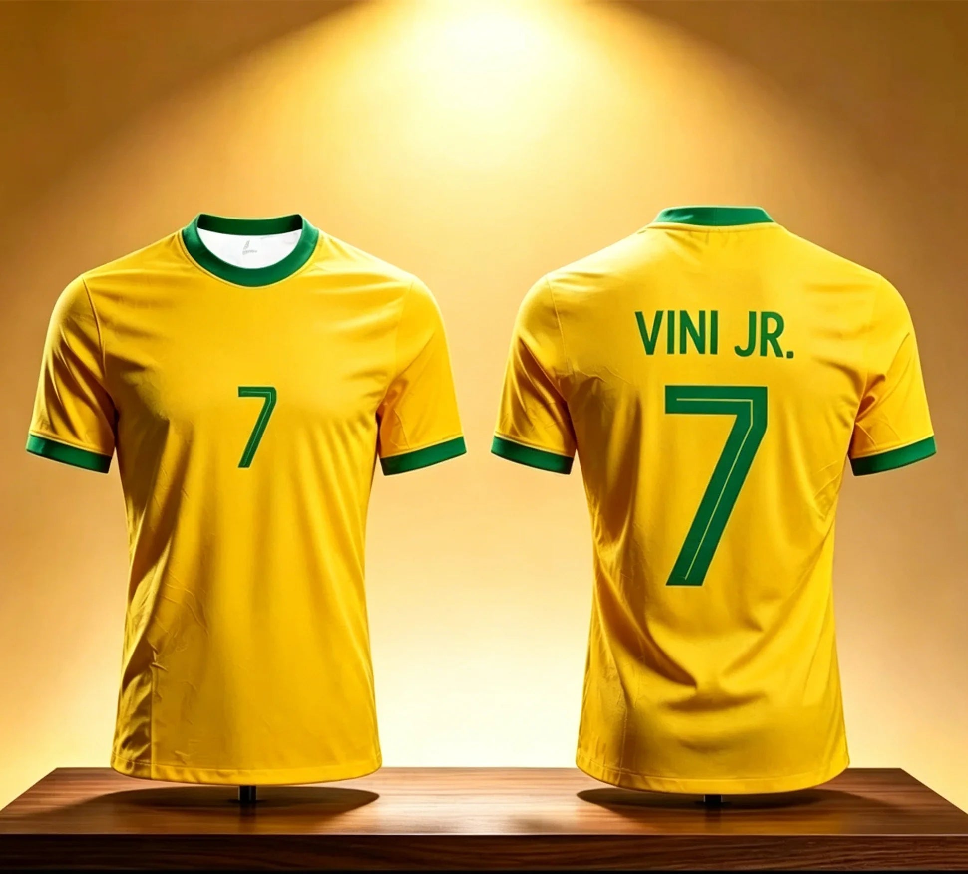 Neymar & VINI JR 3D Printed Football Jersey For Men Women Summer Fashion Sports Quick-dry Breathable Shorts Sleeve Soccer Tees