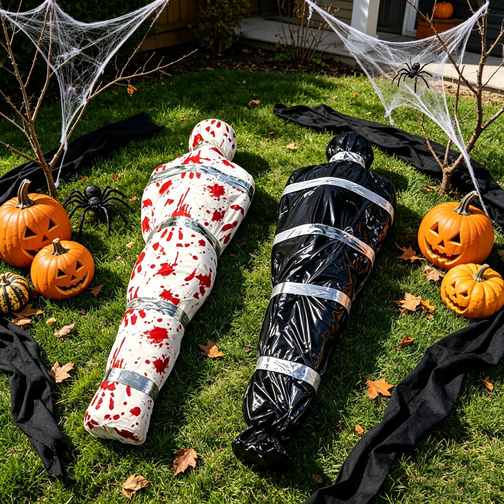 Halloween Body Bag Prop – Assembly Required