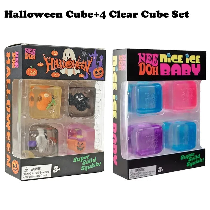 Mini Squishy Fidget Toy – Halloween & Original Styles