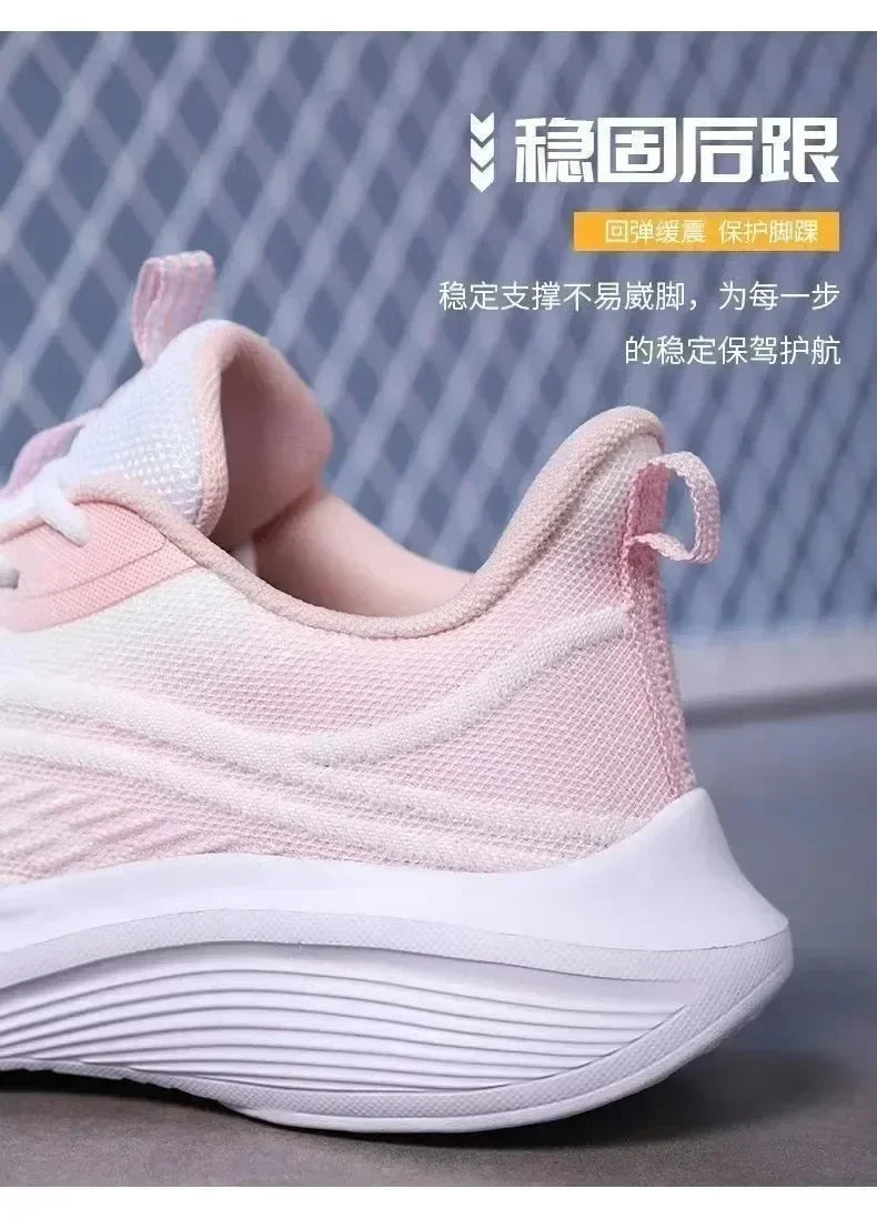 Lässige Laufschuhe Sommer-Mode rutschfeste Wander-Mesh atmungsaktive Sportschuhe Tennis Damen Trend Damen-Sneaker Paar