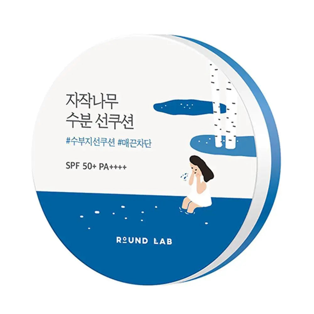 Korean ROUND LAB Birch Juice Skincare Set, Moisturizing Sun Stick/Retinol Eye Cream/Moisturizer /Cleaning Repair Skin Barrier