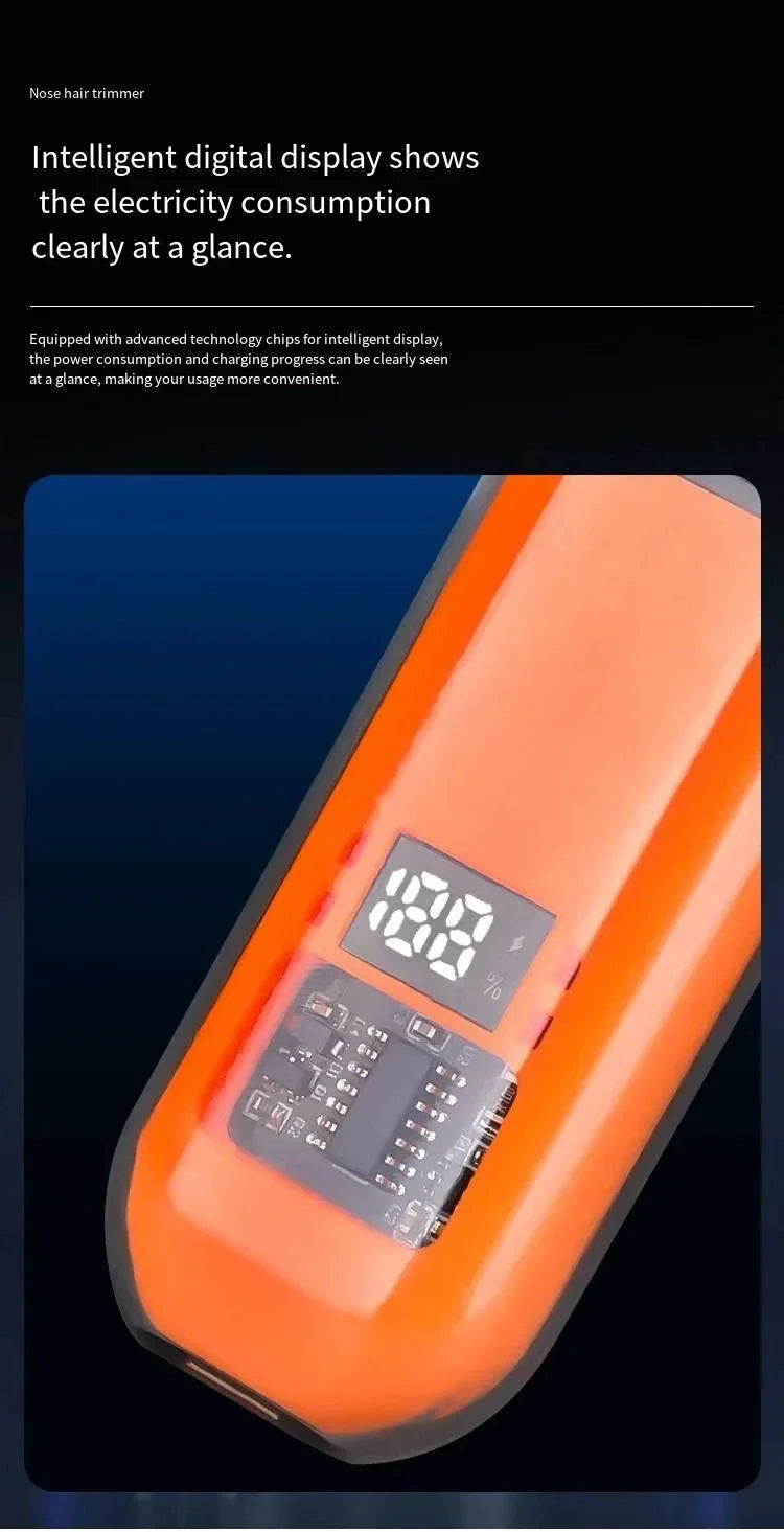 USB-C Rechargeable Nose & Ear Hair Trimmer