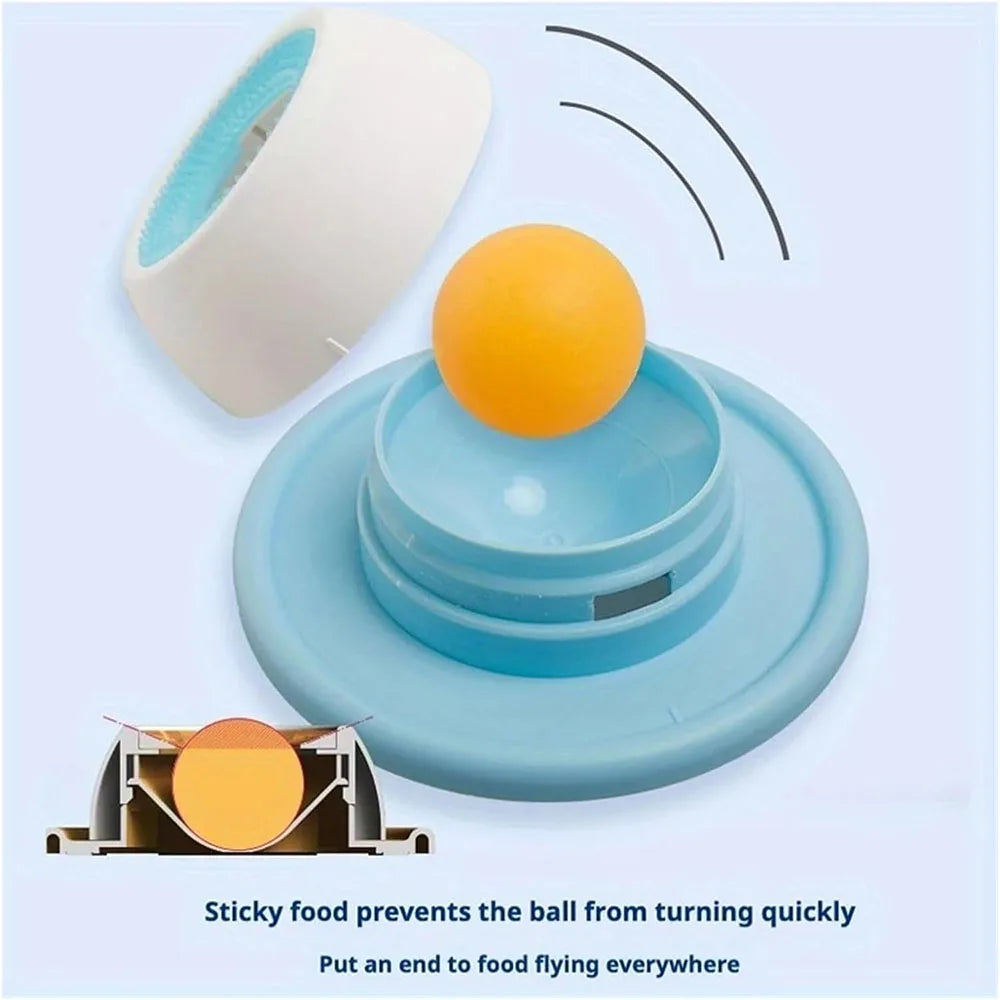 Dog Cat Licks Liquid Food Liquid Food Slow Feeder Lick Mats Non-Slip Licking Bowl Enrichment for Dog Calming & Anxiety Relief