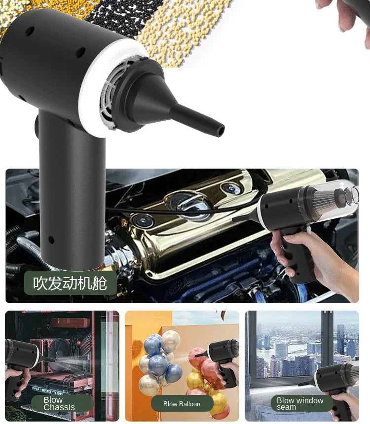 Mini Cordless Car Vacuum & Blower