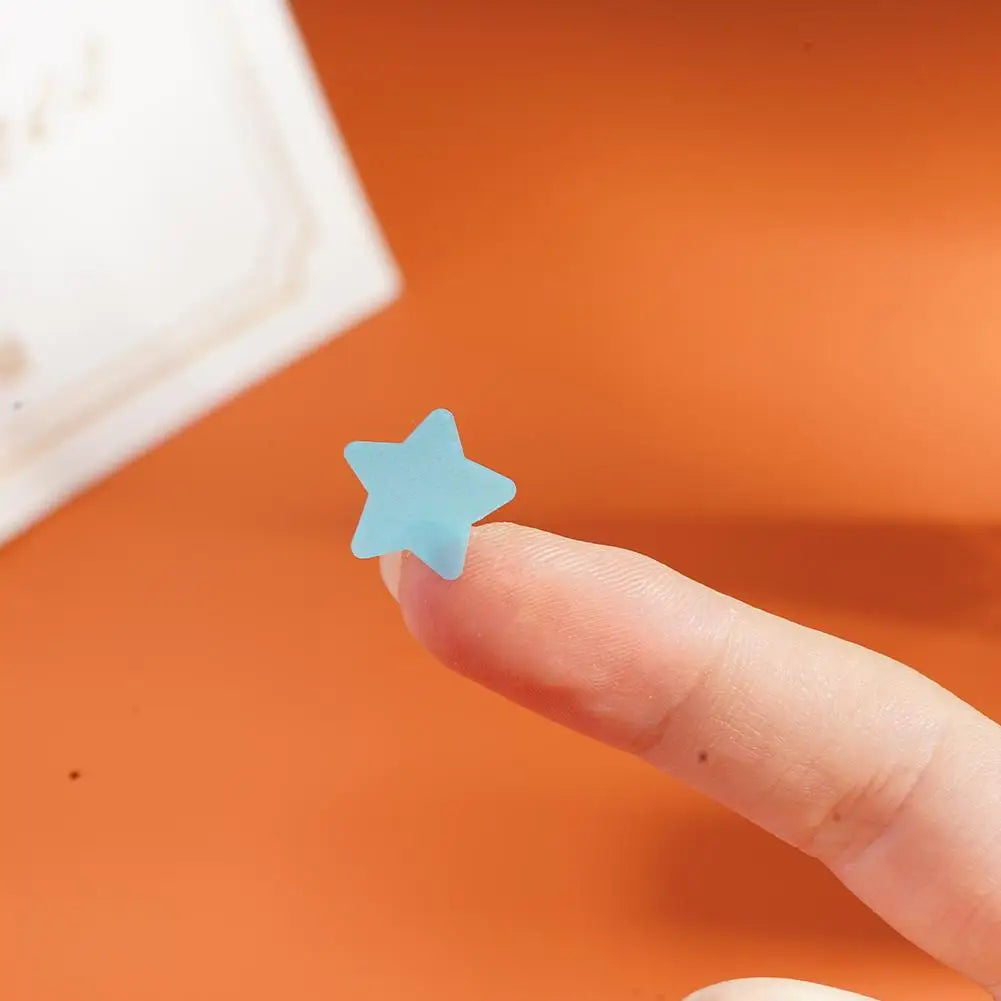Star Acne Patches – Yellow Star-Shaped Hydrocolloid Pimple Dots, 40 Count, All Skin Types