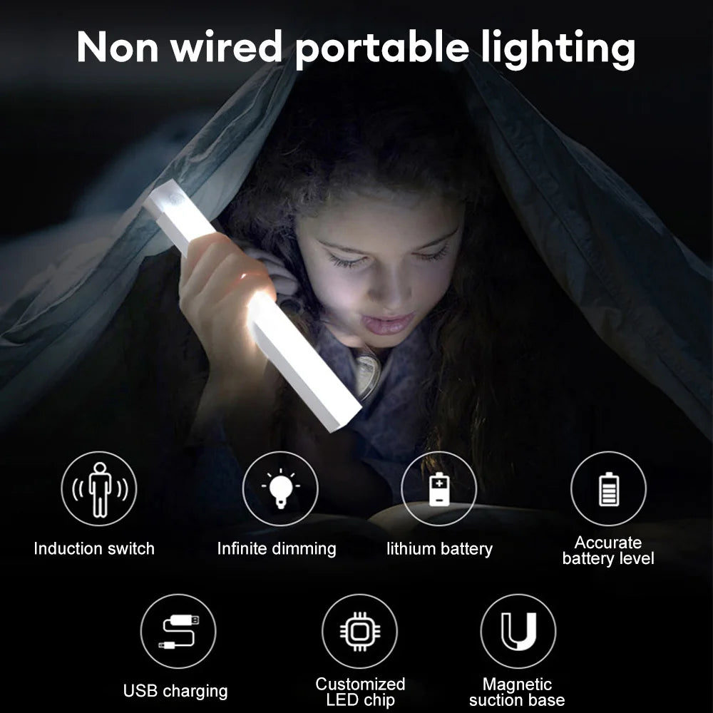 Rechargeable Motion-Sensor LED Cabinet Light
