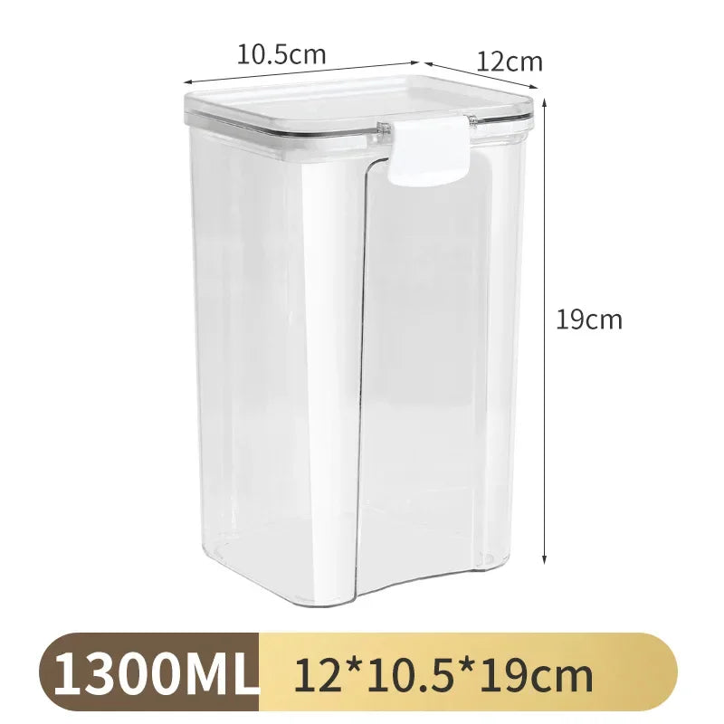 Clear Airtight Food Storage Container with Lid