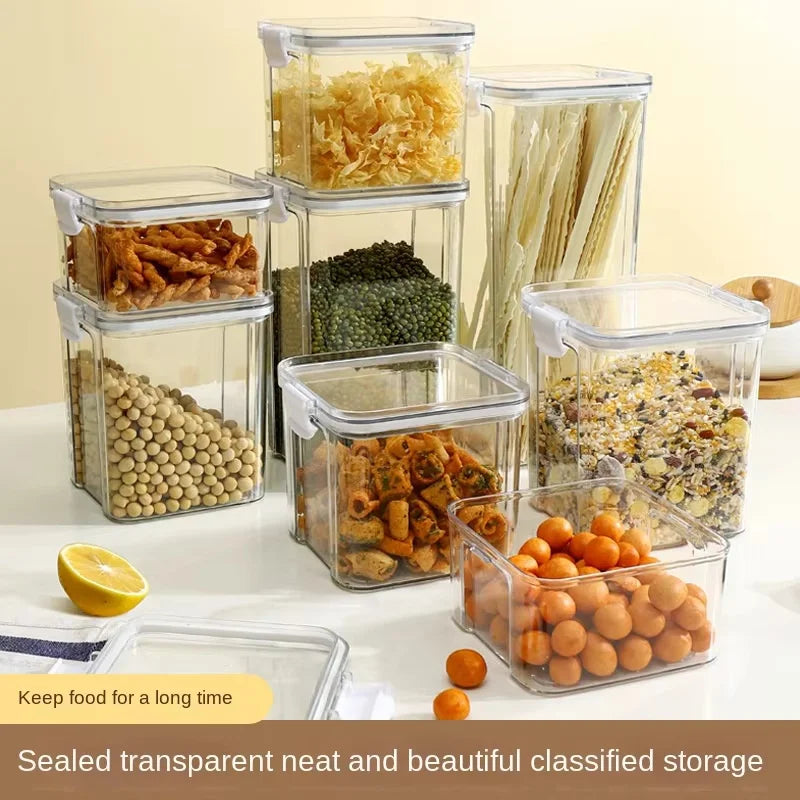 Clear Airtight Food Storage Container with Lid