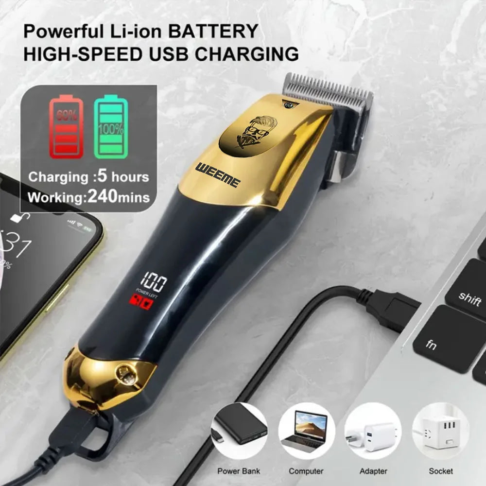 T9 Vintage-Style Rechargeable Hair & Beard Trimmer