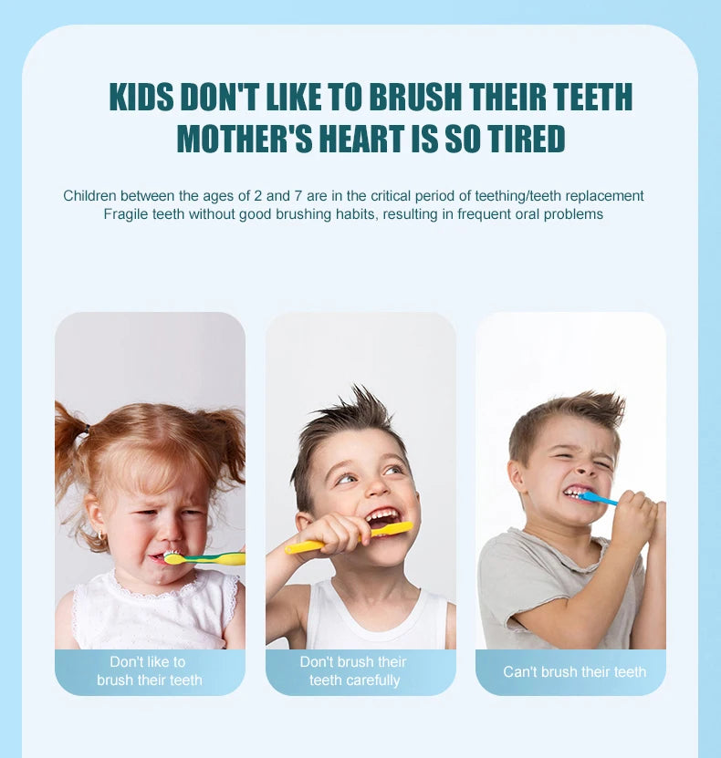 Kids' Rechargeable U-Shaped Toothbrush