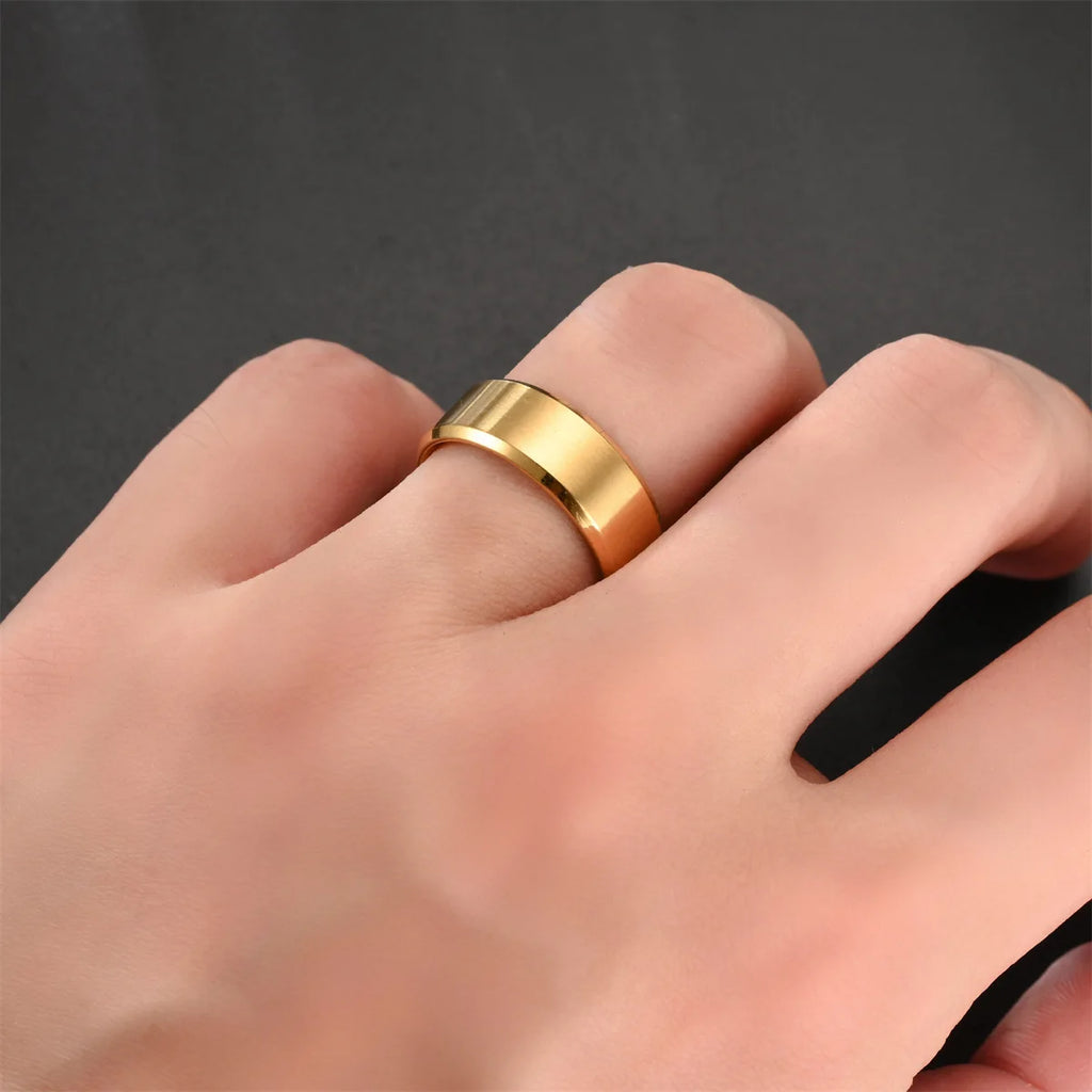 Classic Brushed Wedding Band