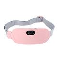 Electric Heating Massage Belt – Vibrating Period Cramp Relief & Waist Warmer, CE Certified, USB Rechargeable