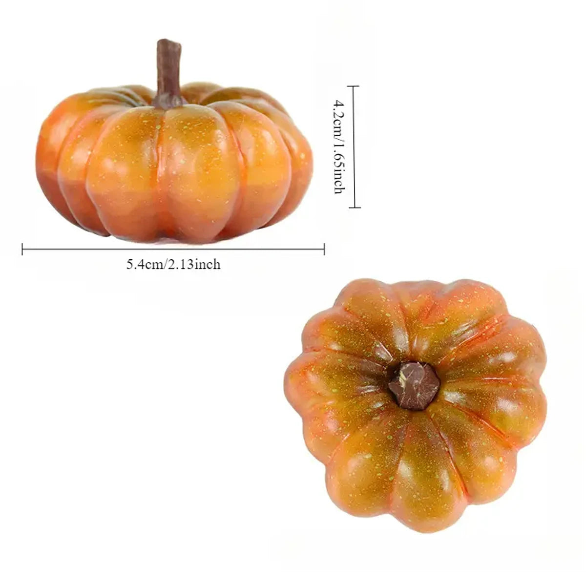 Autumn Faux Pumpkins Decorations, for Thanksgiving, Harvest, Home, DIY Crafts, Halloween Party Ornament