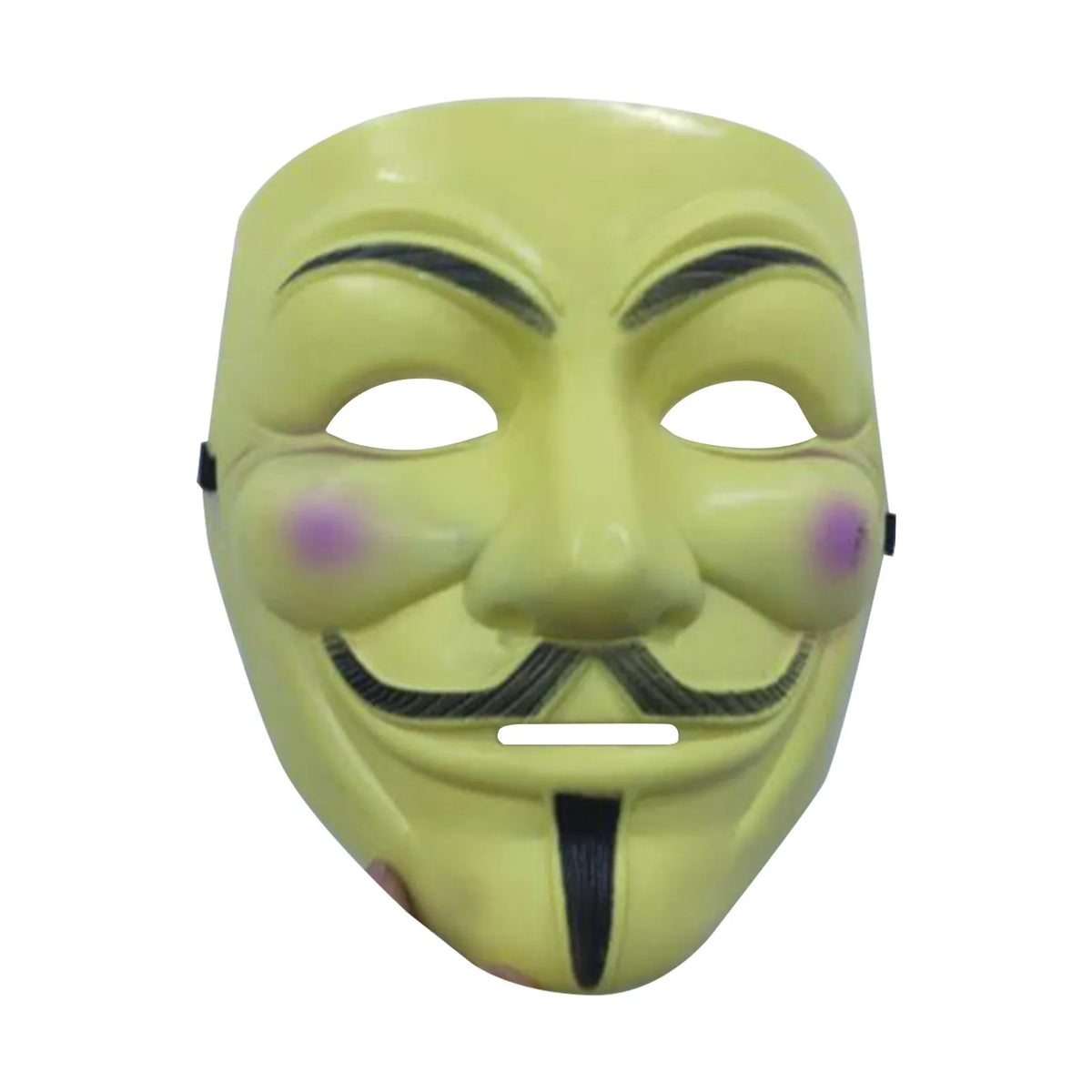 Guy Fawkes-Style Full-Face Costume Mask – 1 Piece