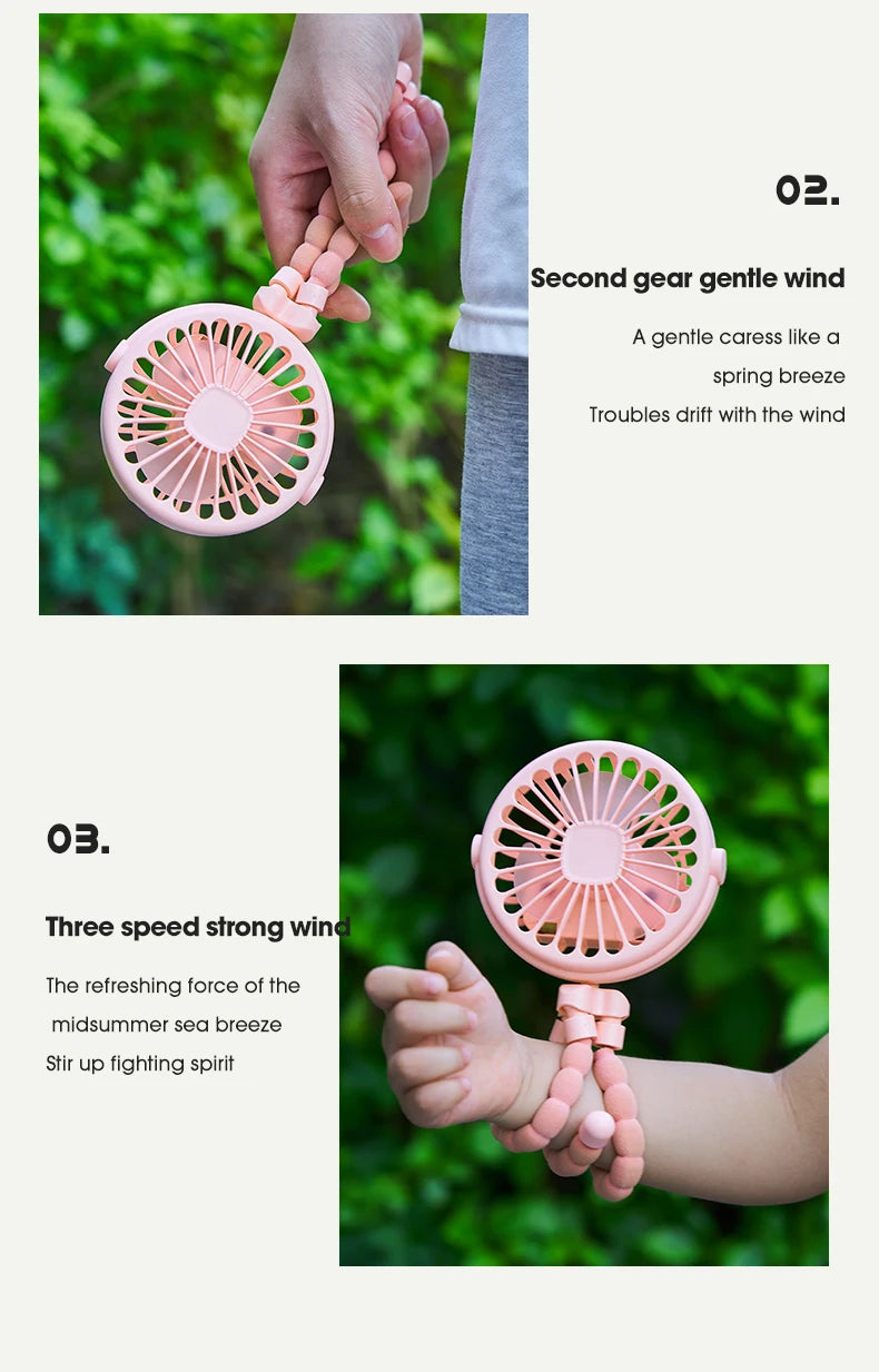Portable USB Folding Mini Fan