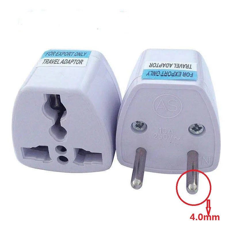 Travel Plug Adapter – EU, UK, US & AU Options