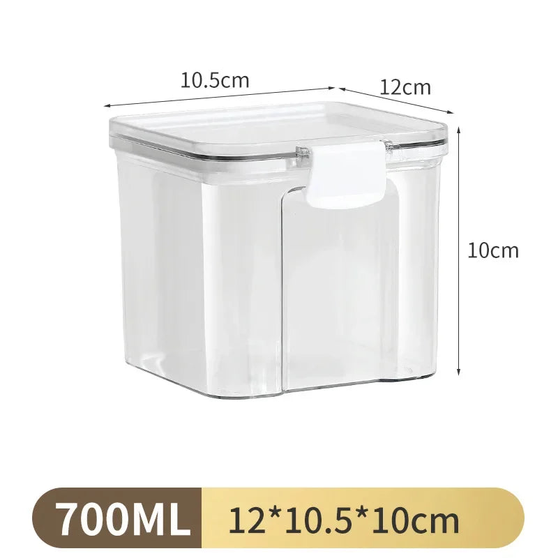 Clear Airtight Food Storage Container with Lid